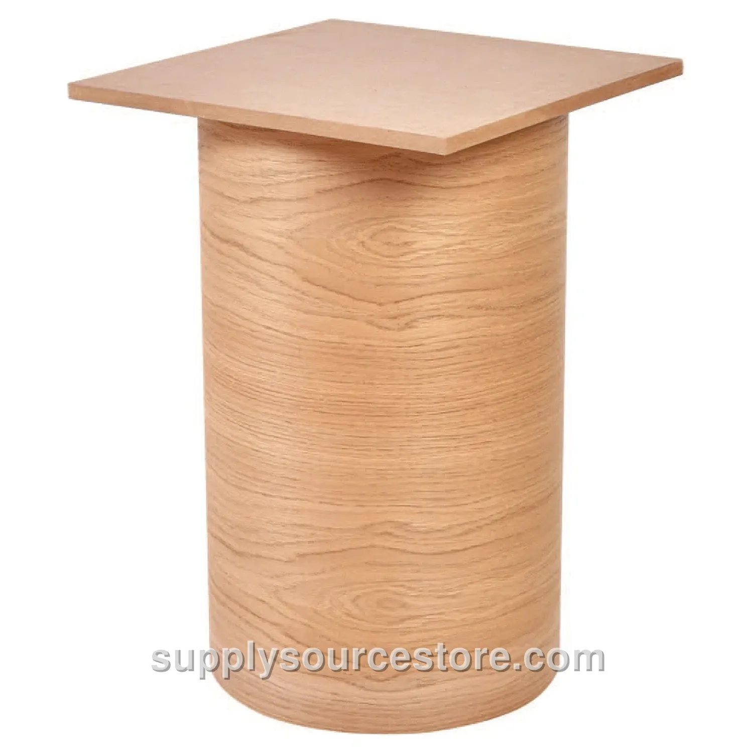 Cylindrical Base Oak