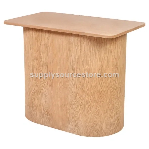 Cylindrical Oval Base Oak