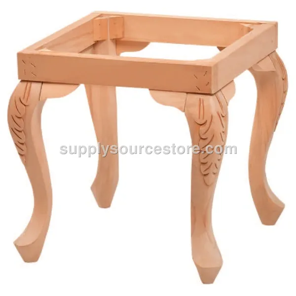 Lükens Carved Ottoman