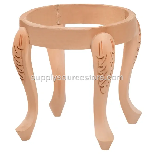 Kabak Carved Ottoman
