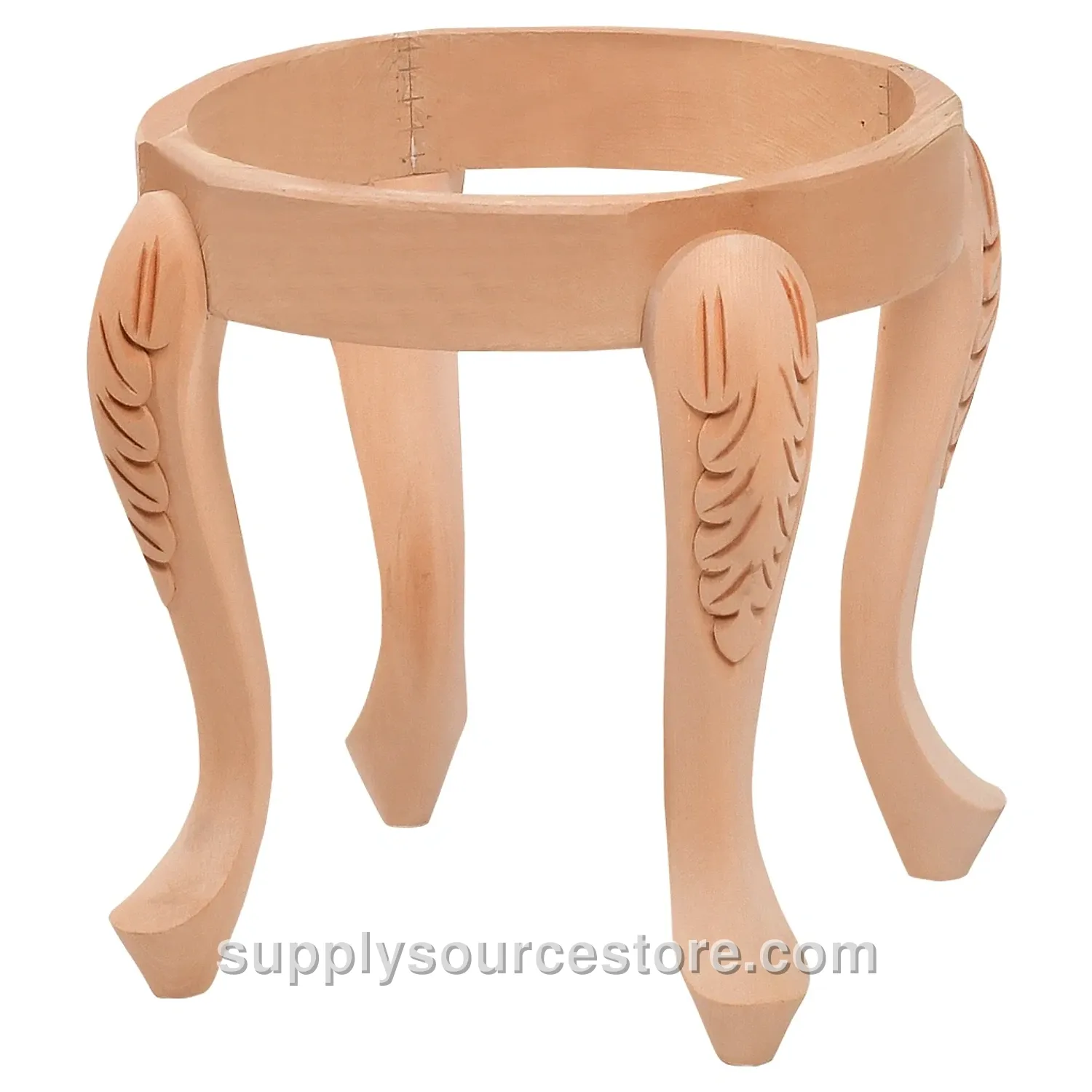 Kabak Carved Ottoman