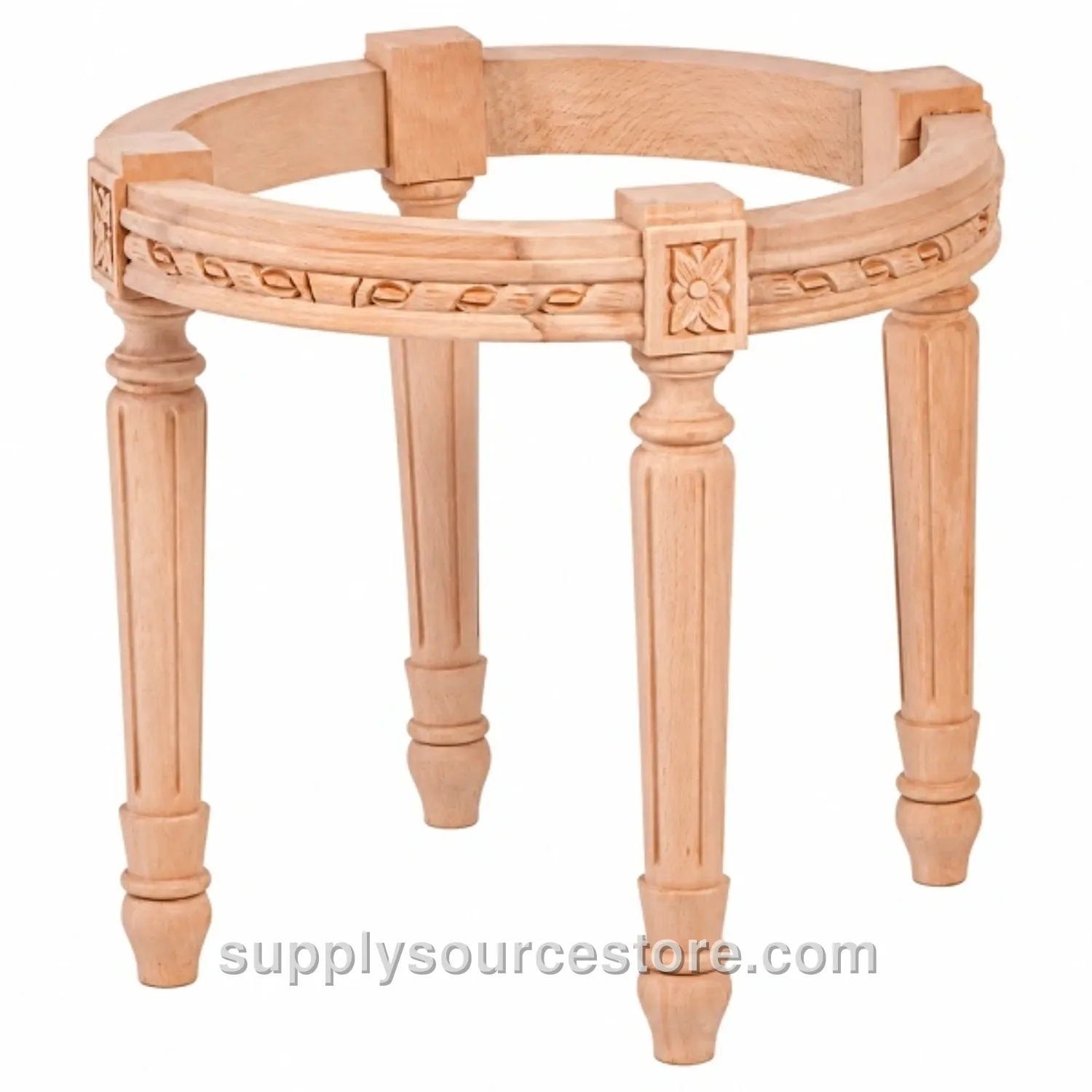 Medallion Round Ottoman