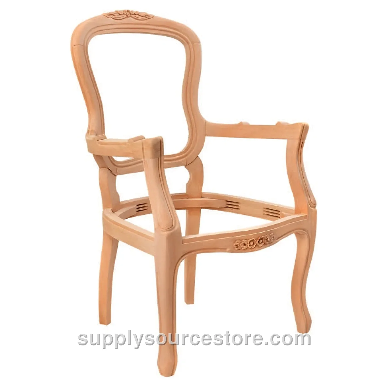 Lukens Carved Armchair