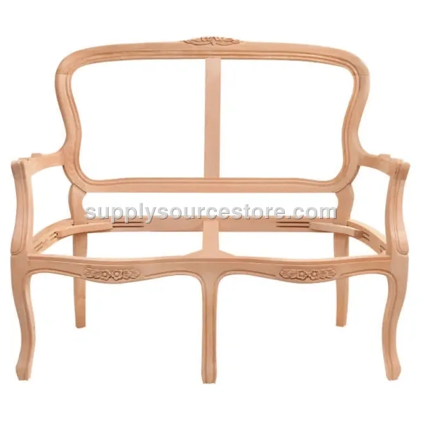 Lükens Carved Two-Seater Sofa