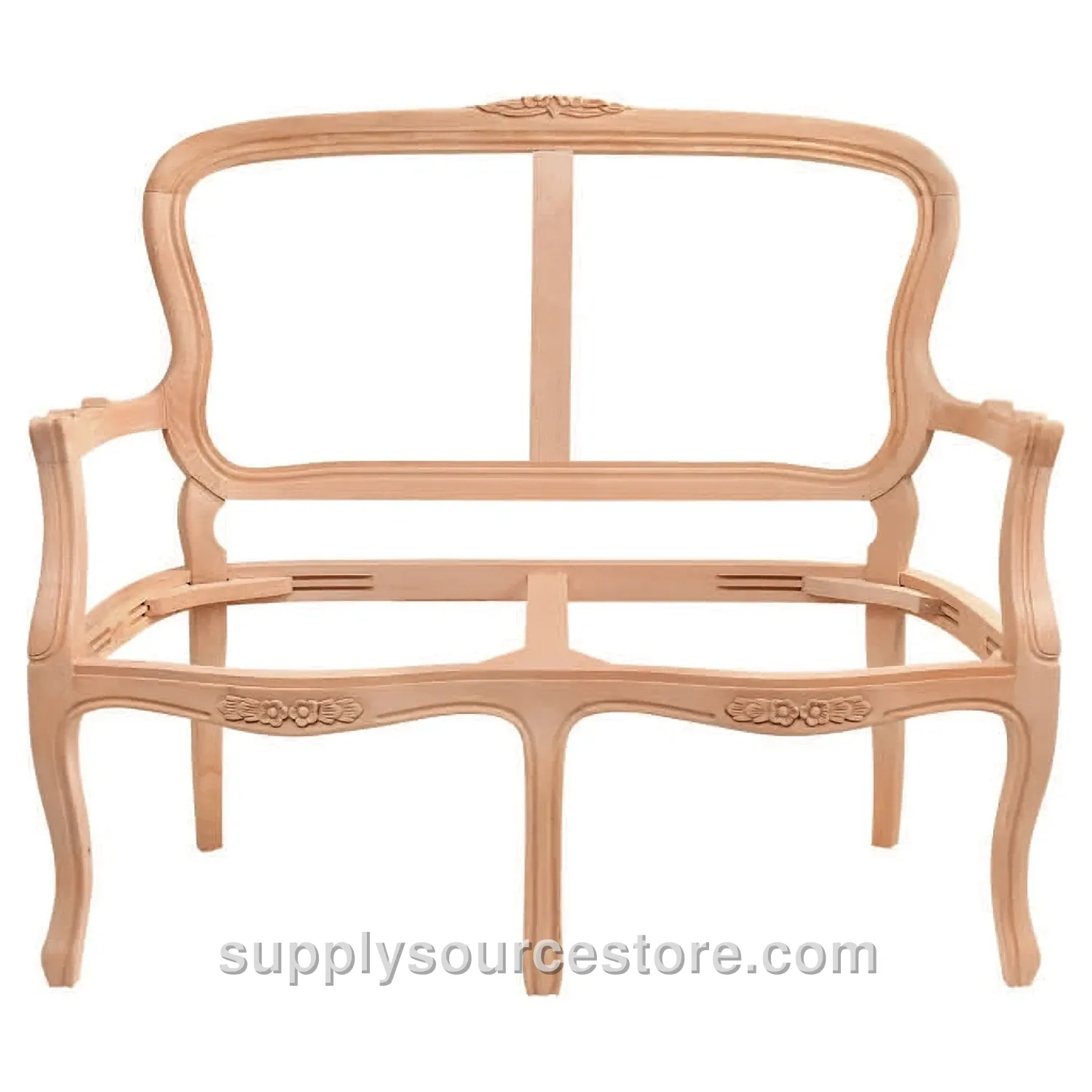 Lukens Carved Two-Seater Sofa