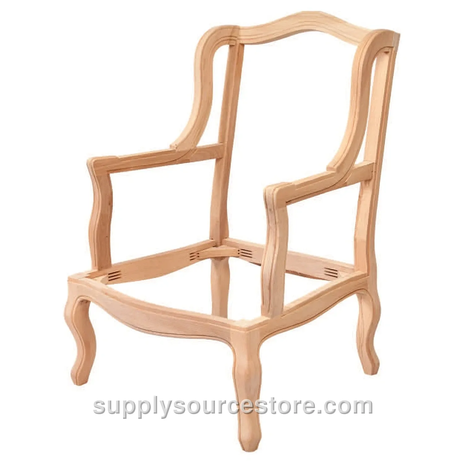 Italian Wingback Accent Chair