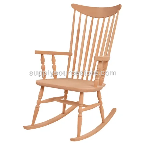 Patterned Rocking Armchair