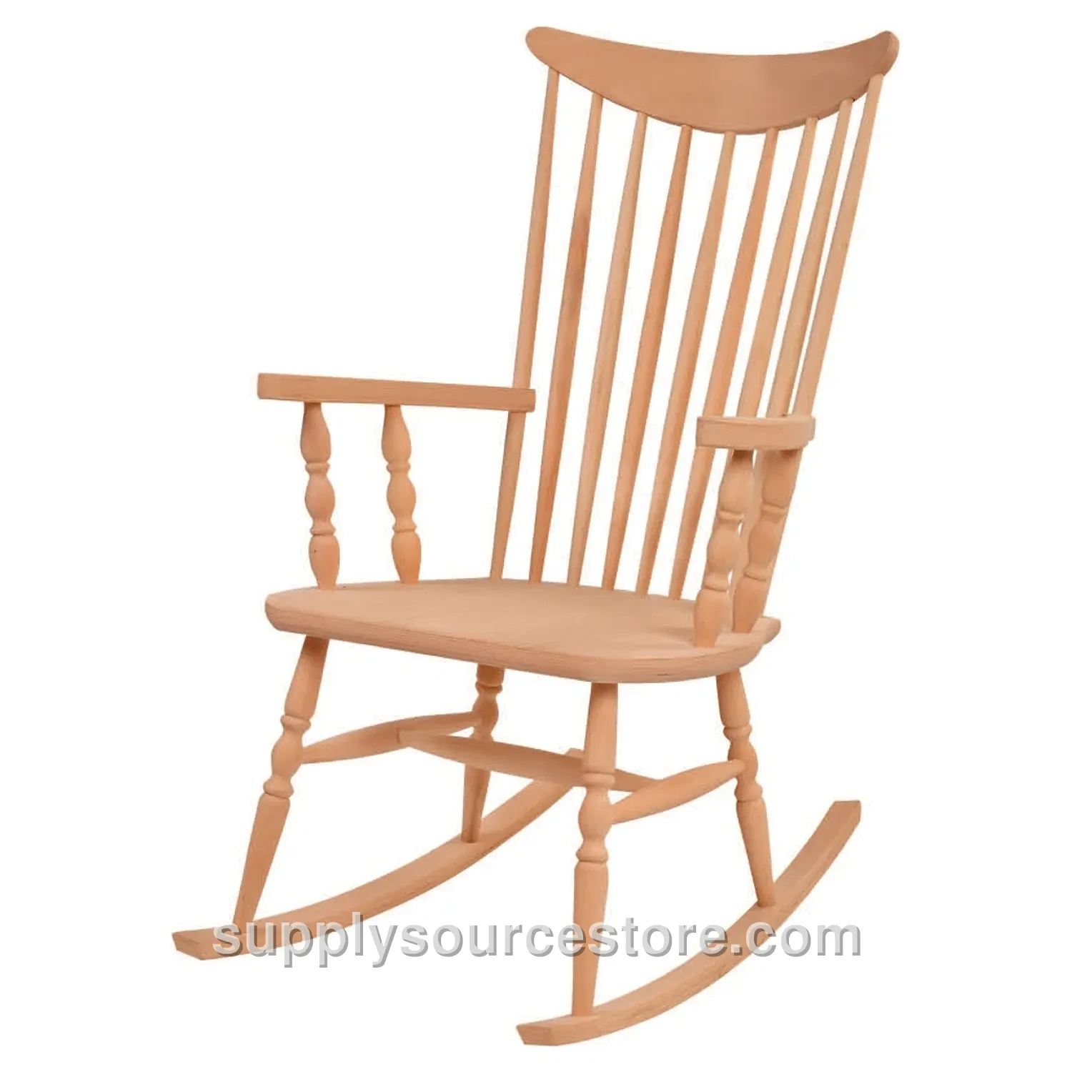 Patterned Rocking Armchair