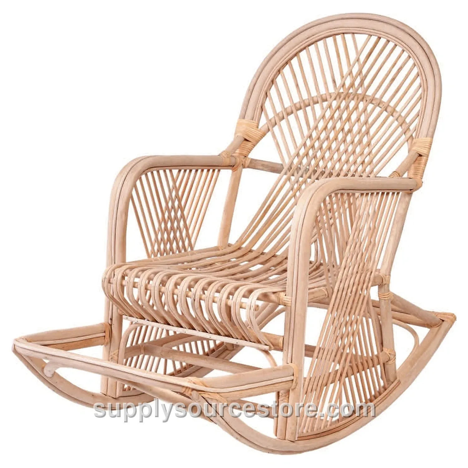 Bamboo Rocking Armchair