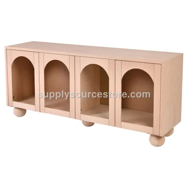 Domed Glass-Fronted Console