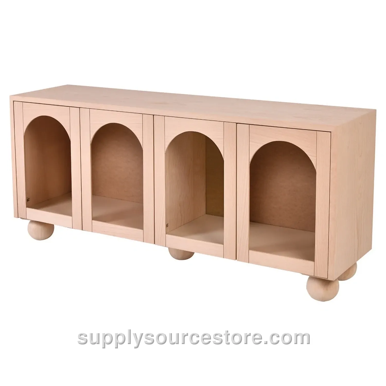 Domed Glass-Fronted Console