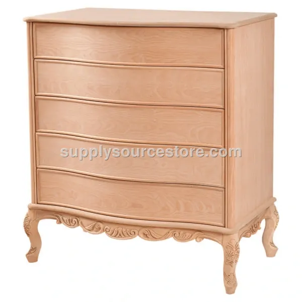 Curved Carved Dresser