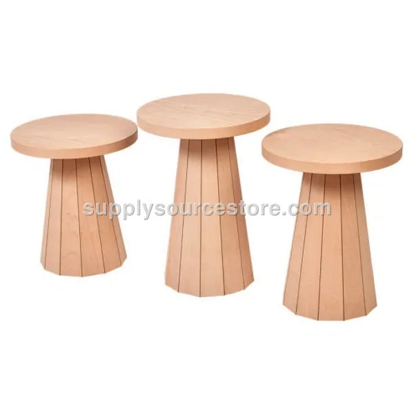 World Mushroom Nesting Table Beech