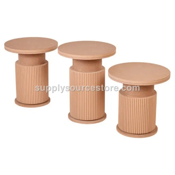 MDF Ege Mushroom Nesting Table