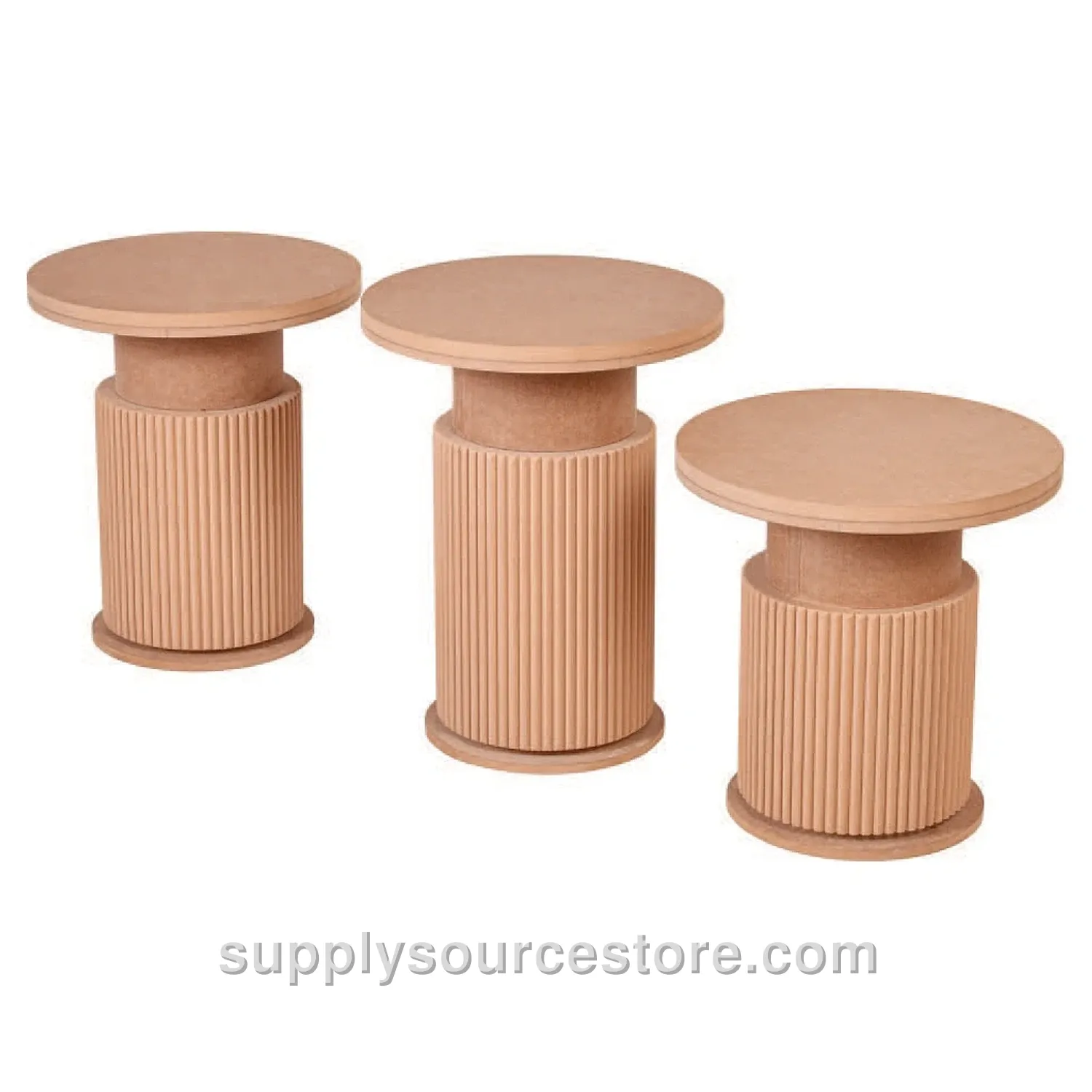 MDF Ege Mushroom Nesting Table