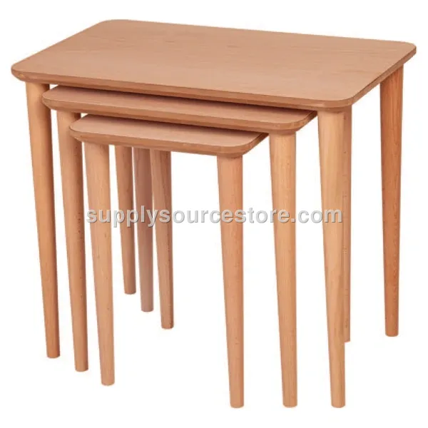 Retro Rectangular Nesting Table