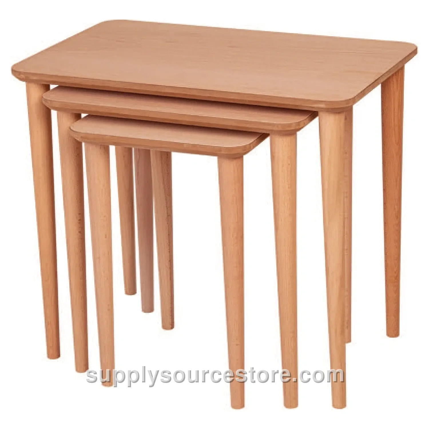 Retro Rectangular Nesting Table