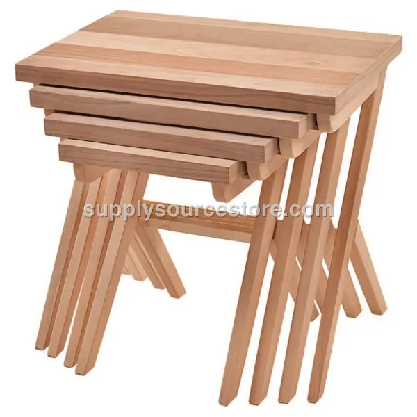 Z Nesting Table Walnut
