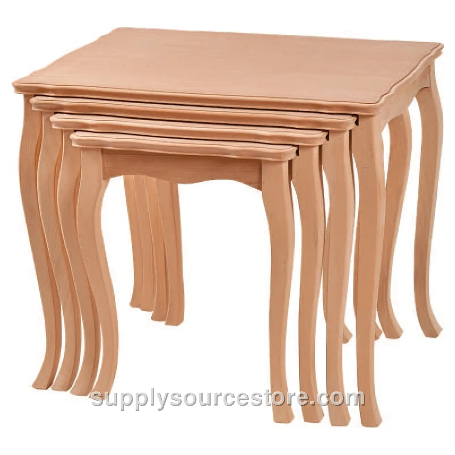 Knobbed Nesting Table