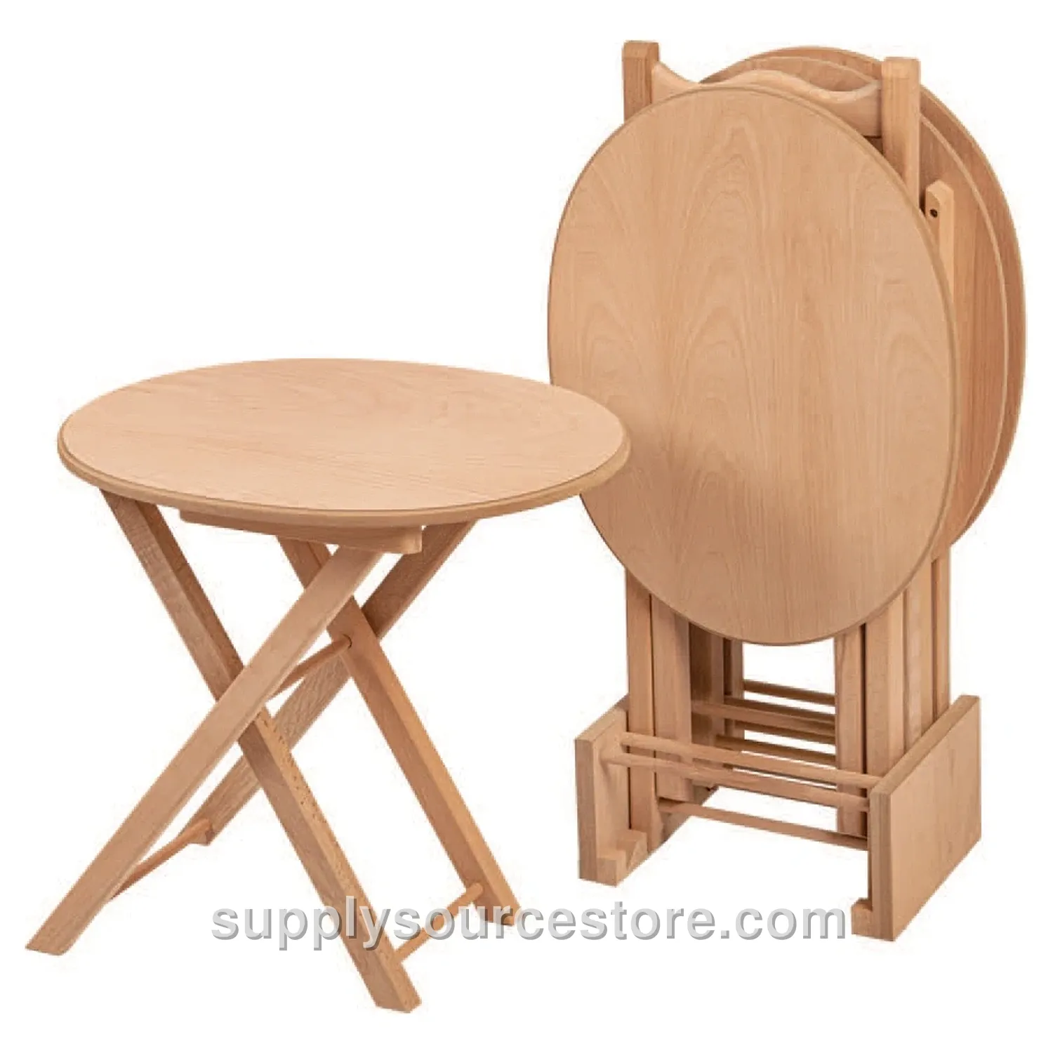 Oval Bag Nesting Table