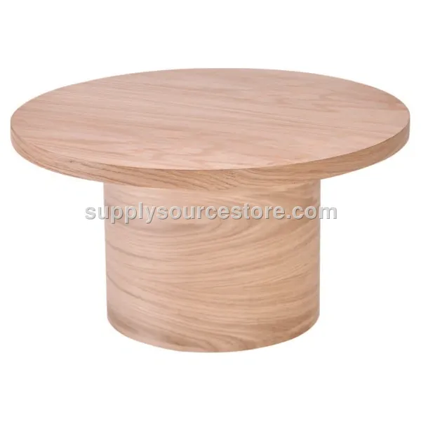 Cylindrical Coffee Table Oak