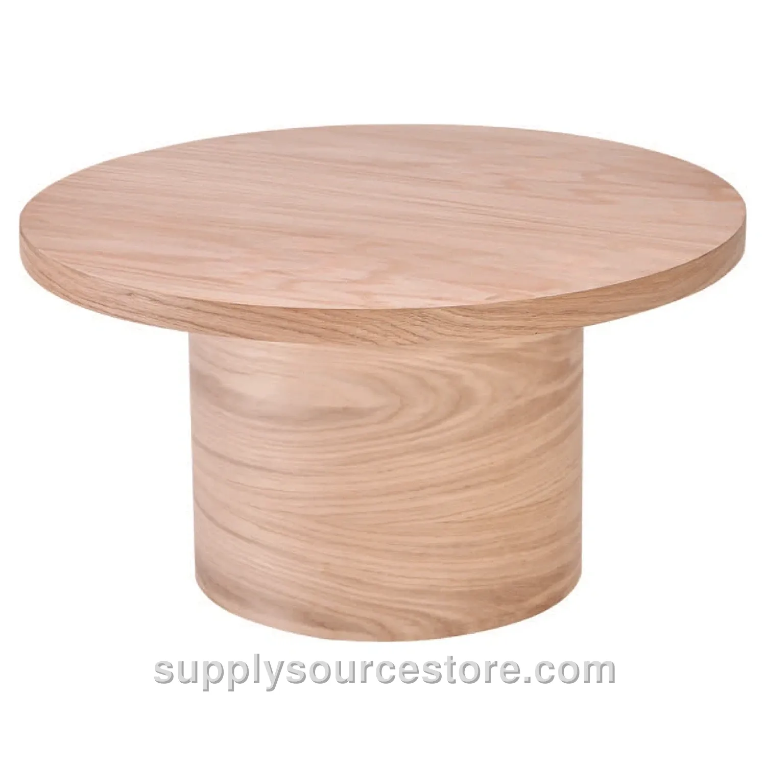 Cylindrical Coffee Table Oak