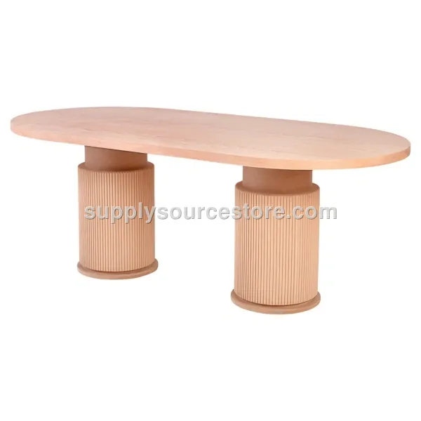 Ege Oval Table Double With Base