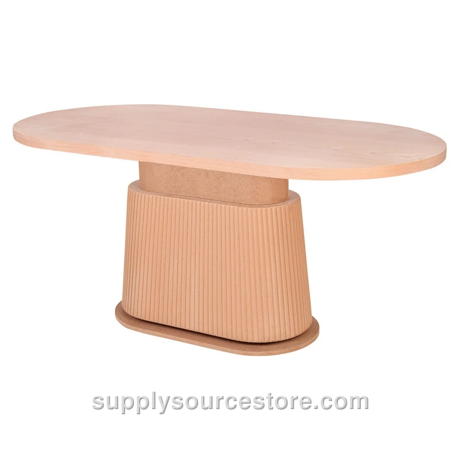 Barrel Oval Table