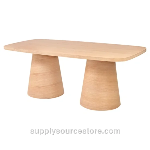 Fici Robus Table Double With Base Oak