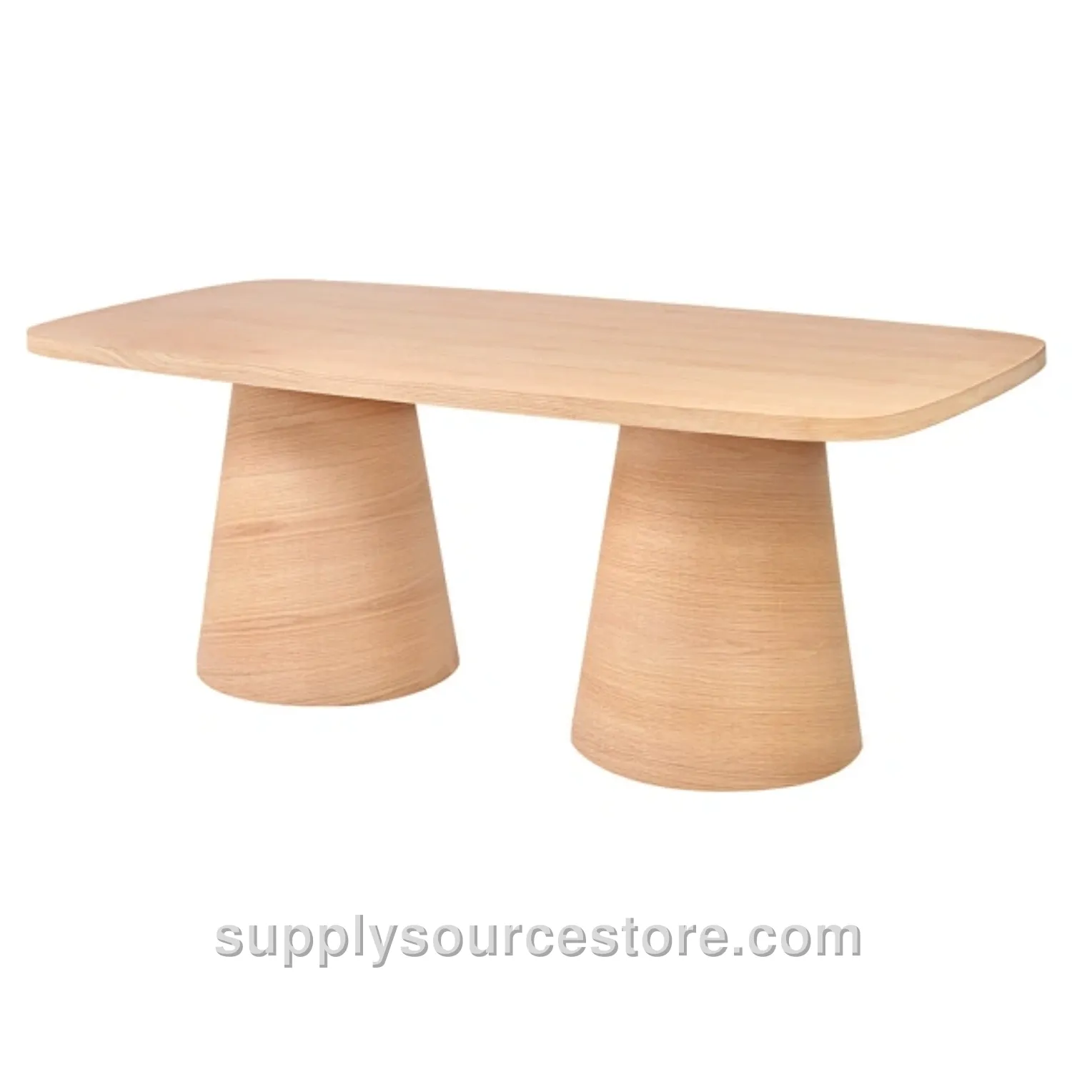 Fici Robus Table Double With Base Oak