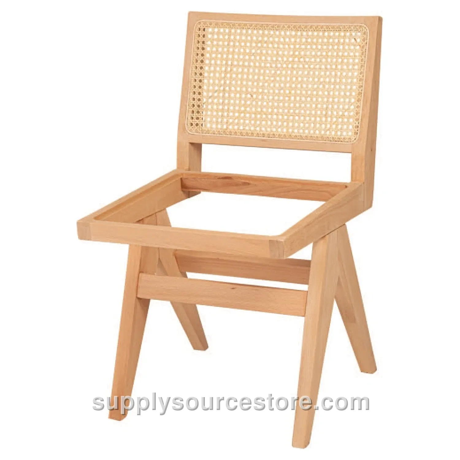 Leydi Cane Armless Chair