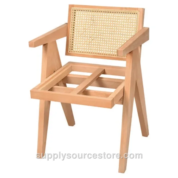 Leydi Cane Chair With Arms