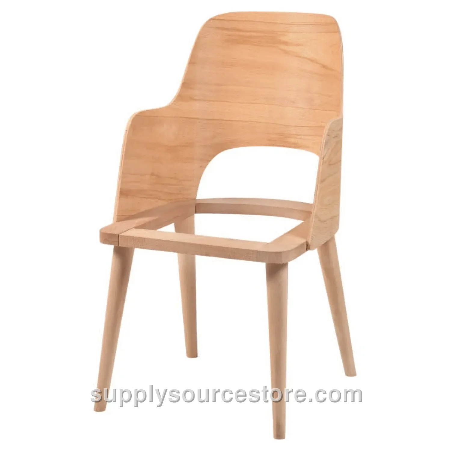 Retro Base Luppo With Arms Open Chair