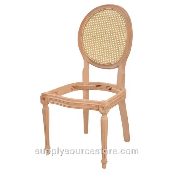 Medallion Turned Cane Chair