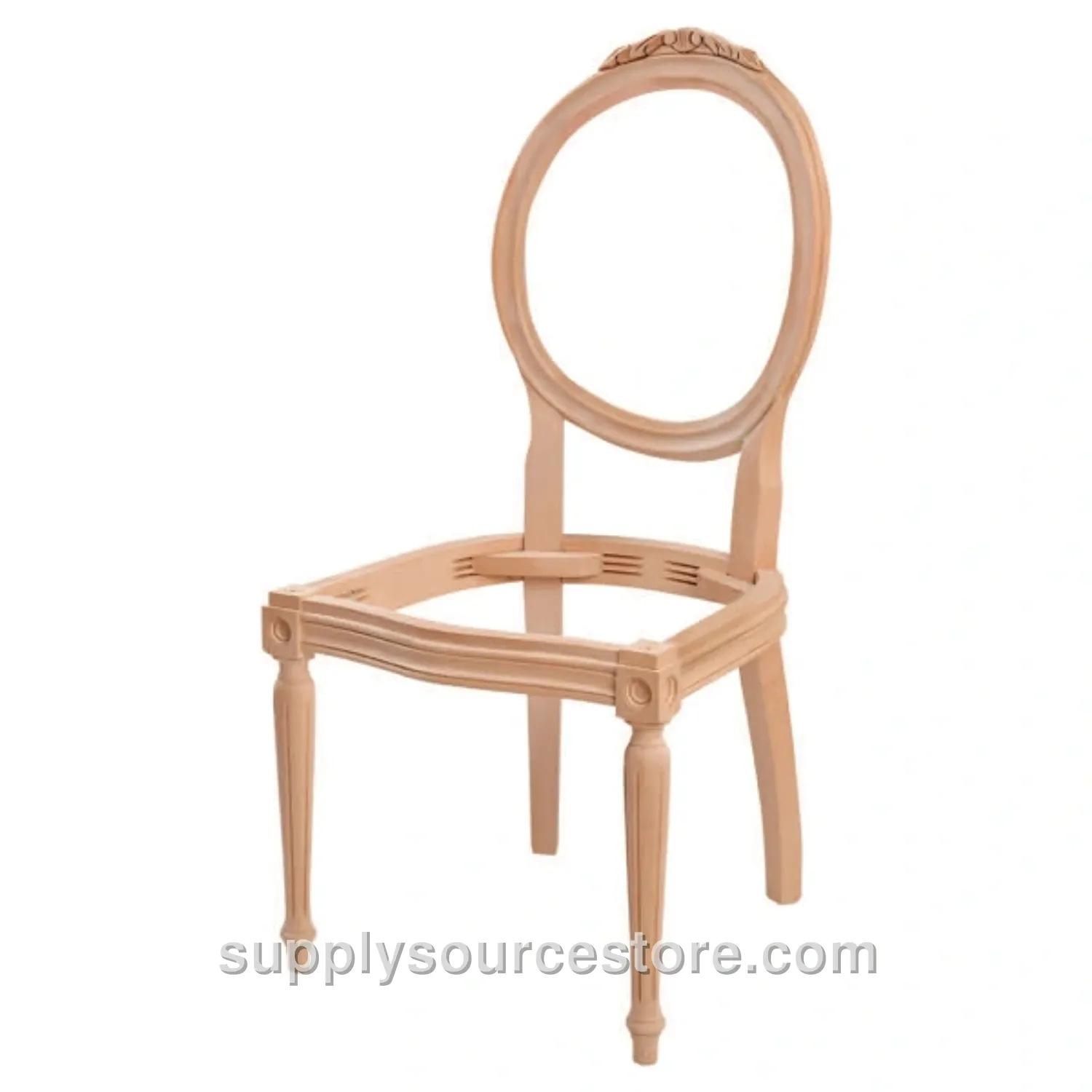 Medallion Turned Carved Chair