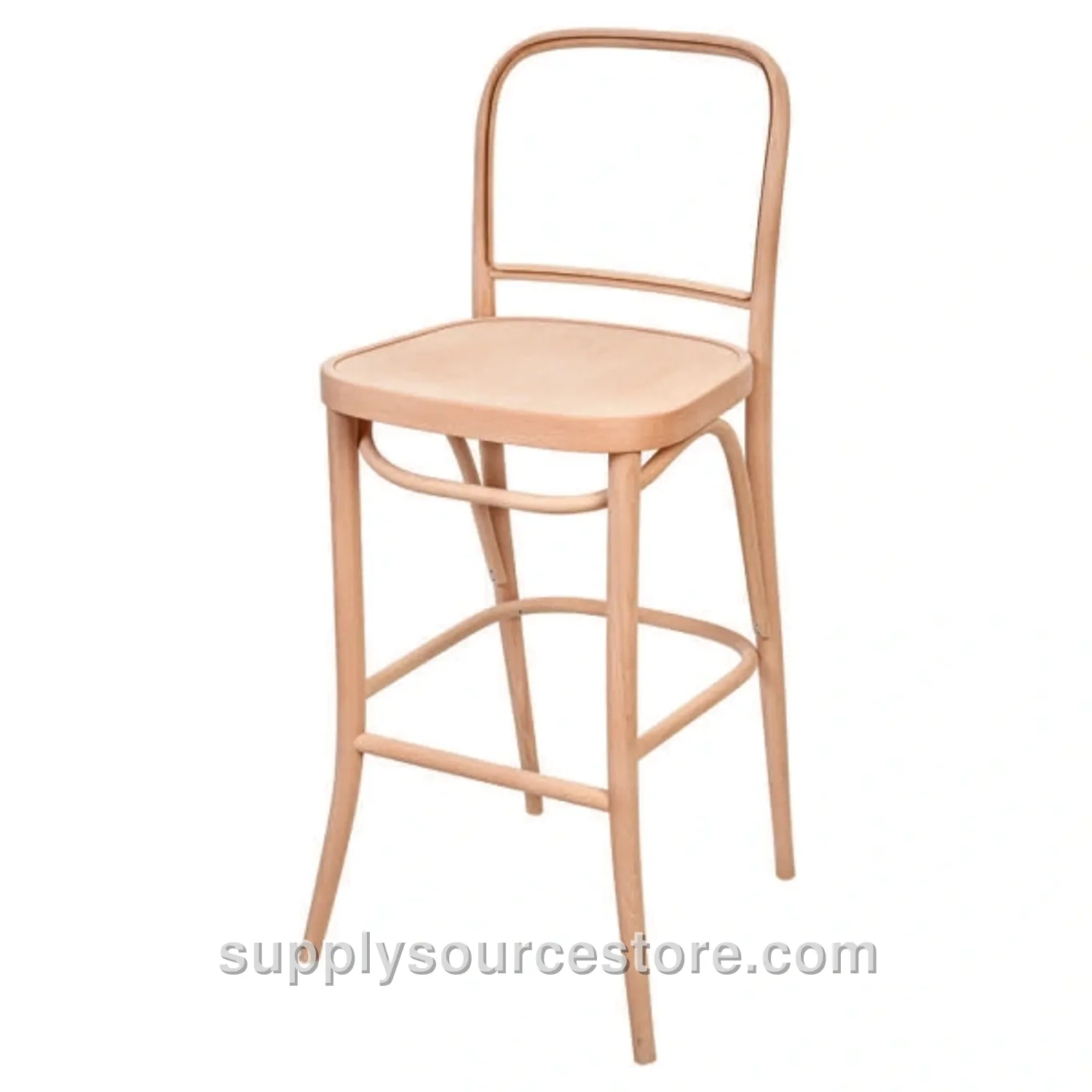 Orkide Back Upholstered Bar Chair