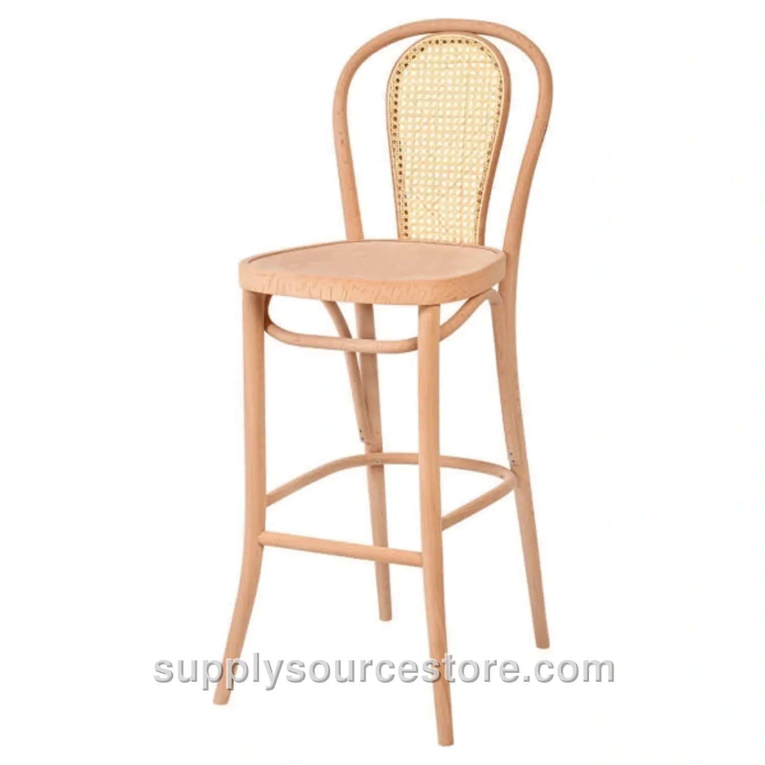 Papatya Cane Bar Chair