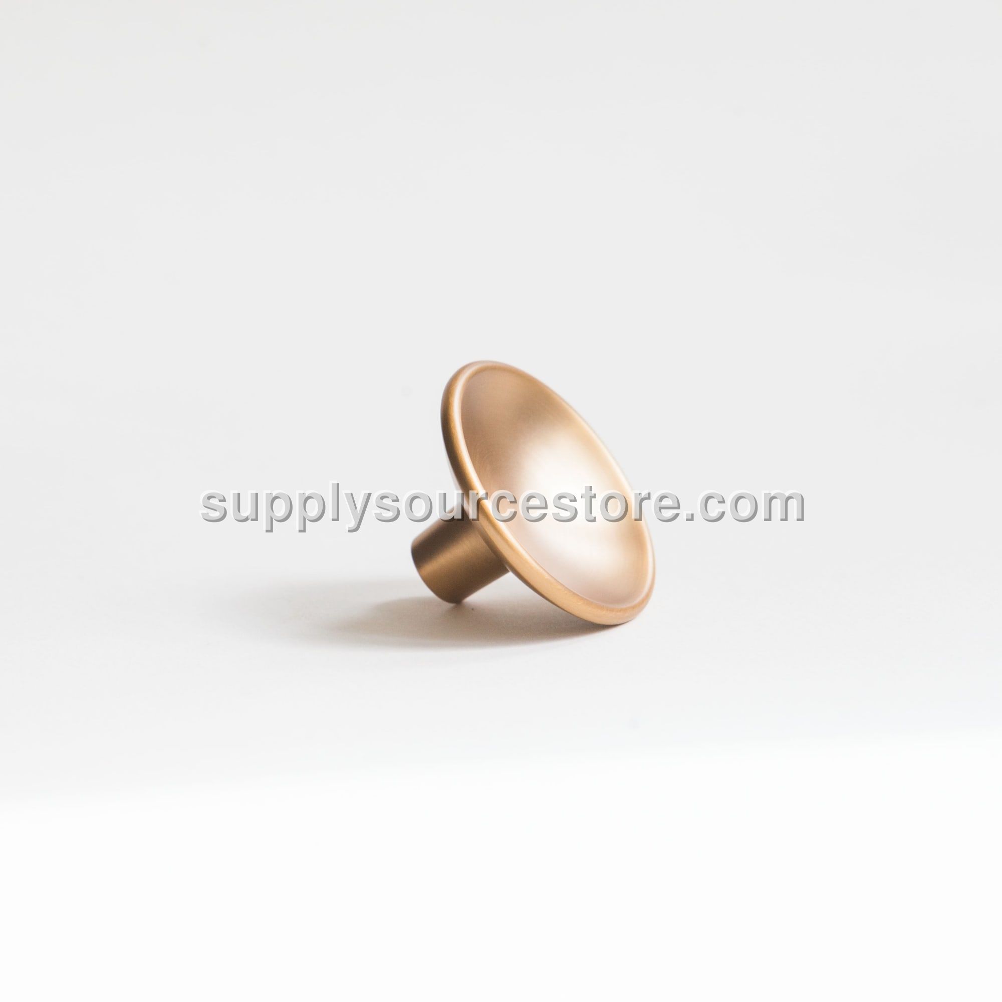 Disc brushed brass