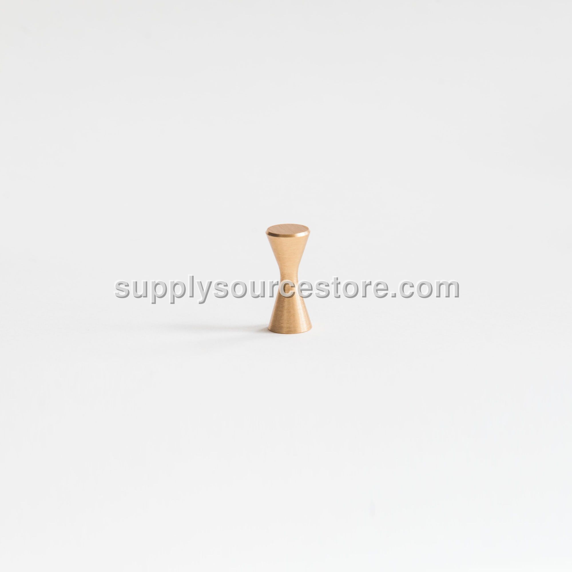 Diabolo brushed brass