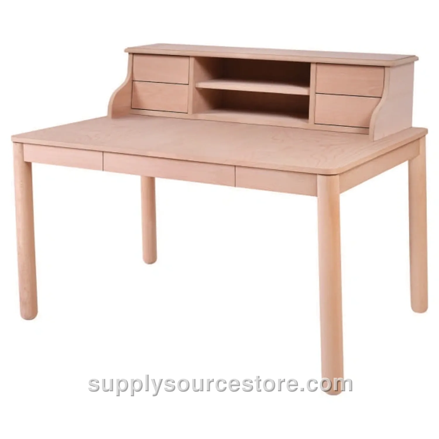 Zera Desk with Shelves