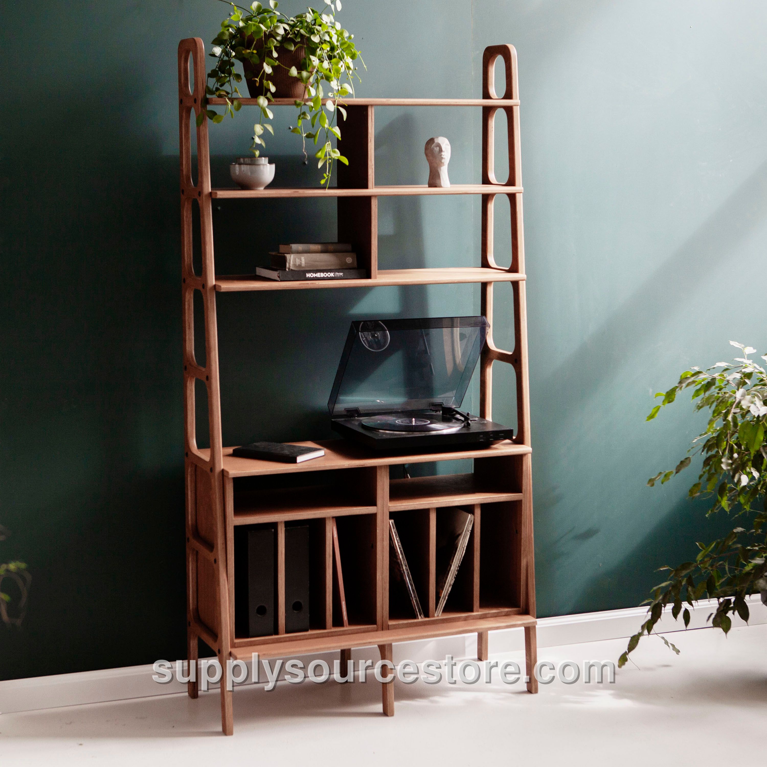 Maxi Bookcase · 97 cm (38.2 in) · Vinyl + Vinyl