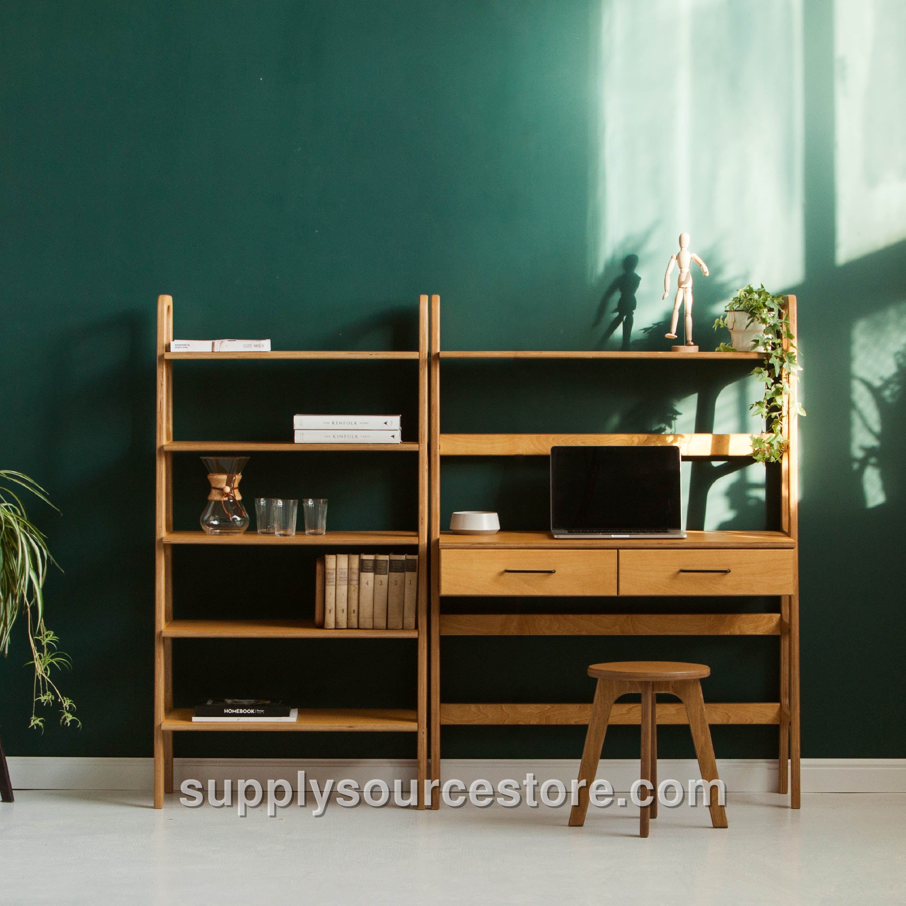 Compact Home Office Wall Unit · Set VIII