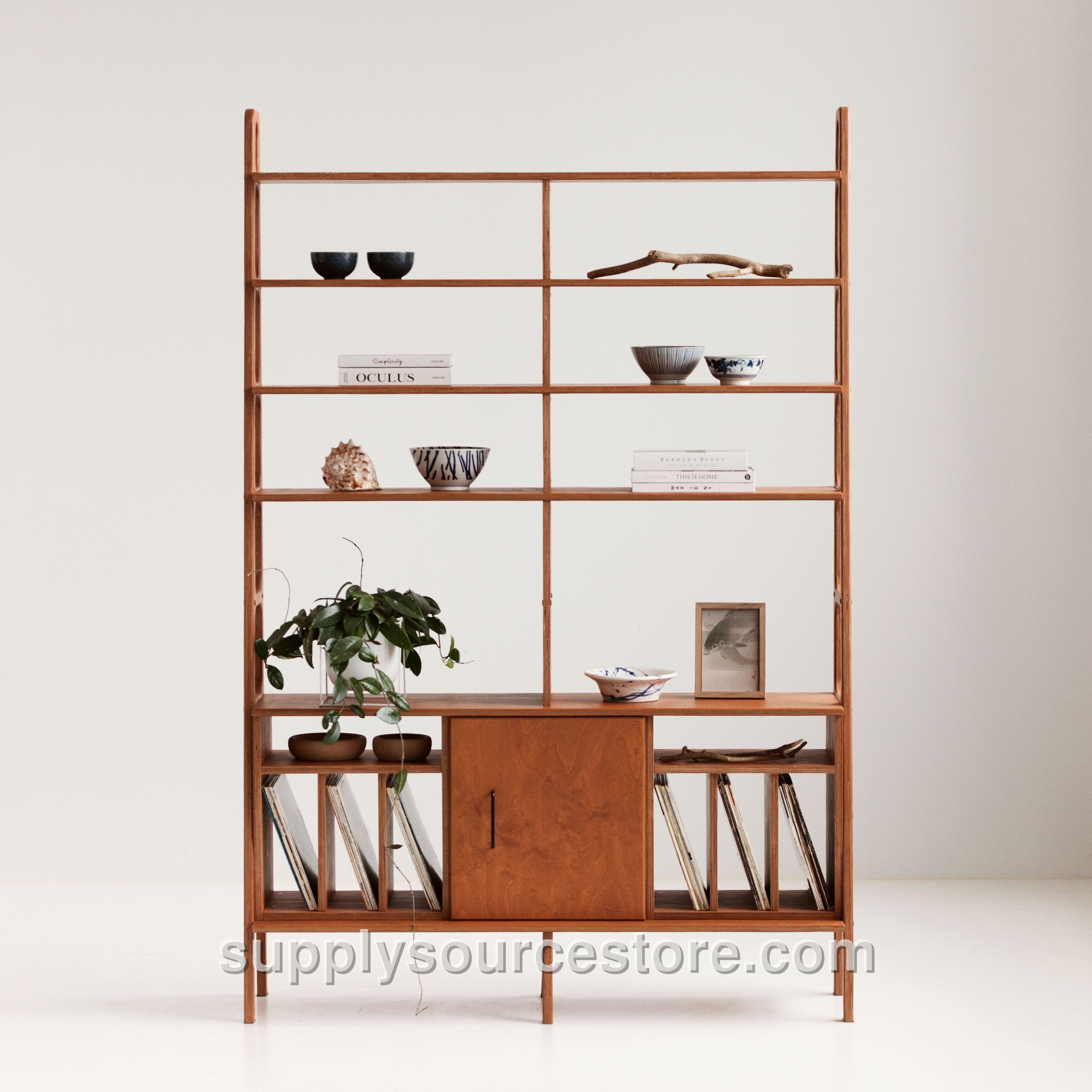 Grand Wall Unit · 143 cm (56.3 in) · Vinyl + Cabinet + Vinyl