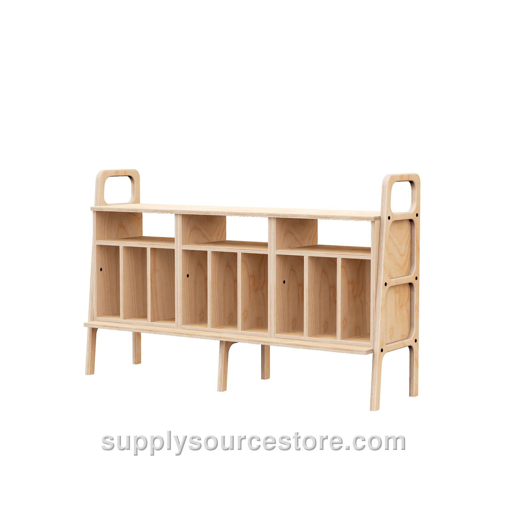 Vinyl Record Credenza · Three Vinyl Bays · 143 cm (56.3 in)