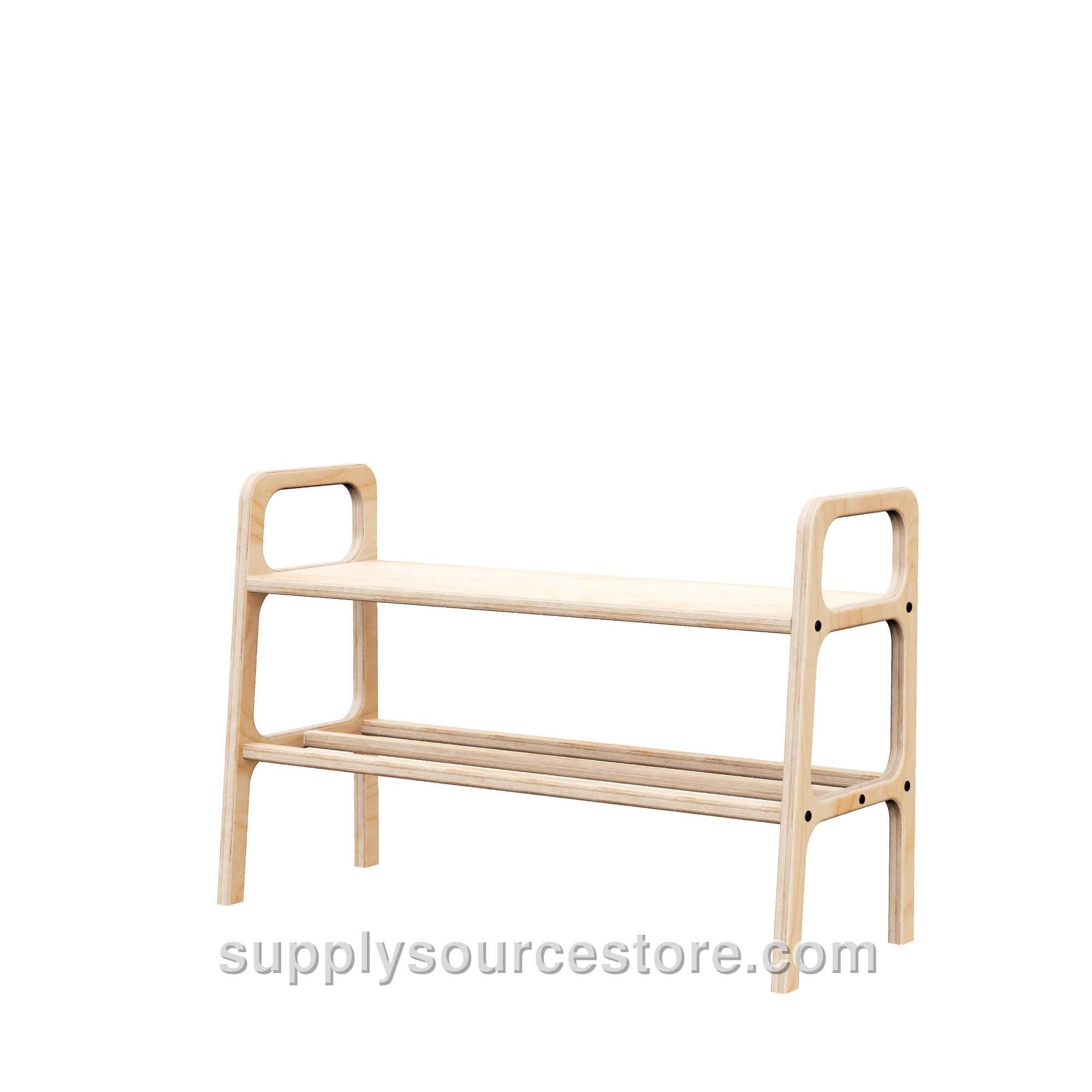 Japandi Shoe Bench
