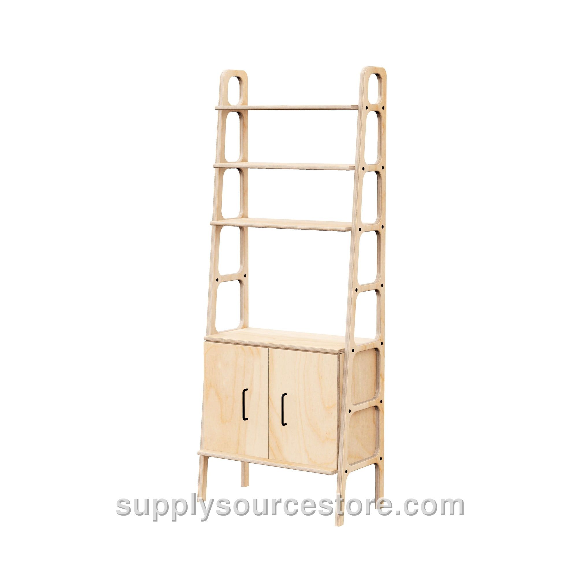 Maxi Bookcase with cabinet · 190 cm (74.8 in)