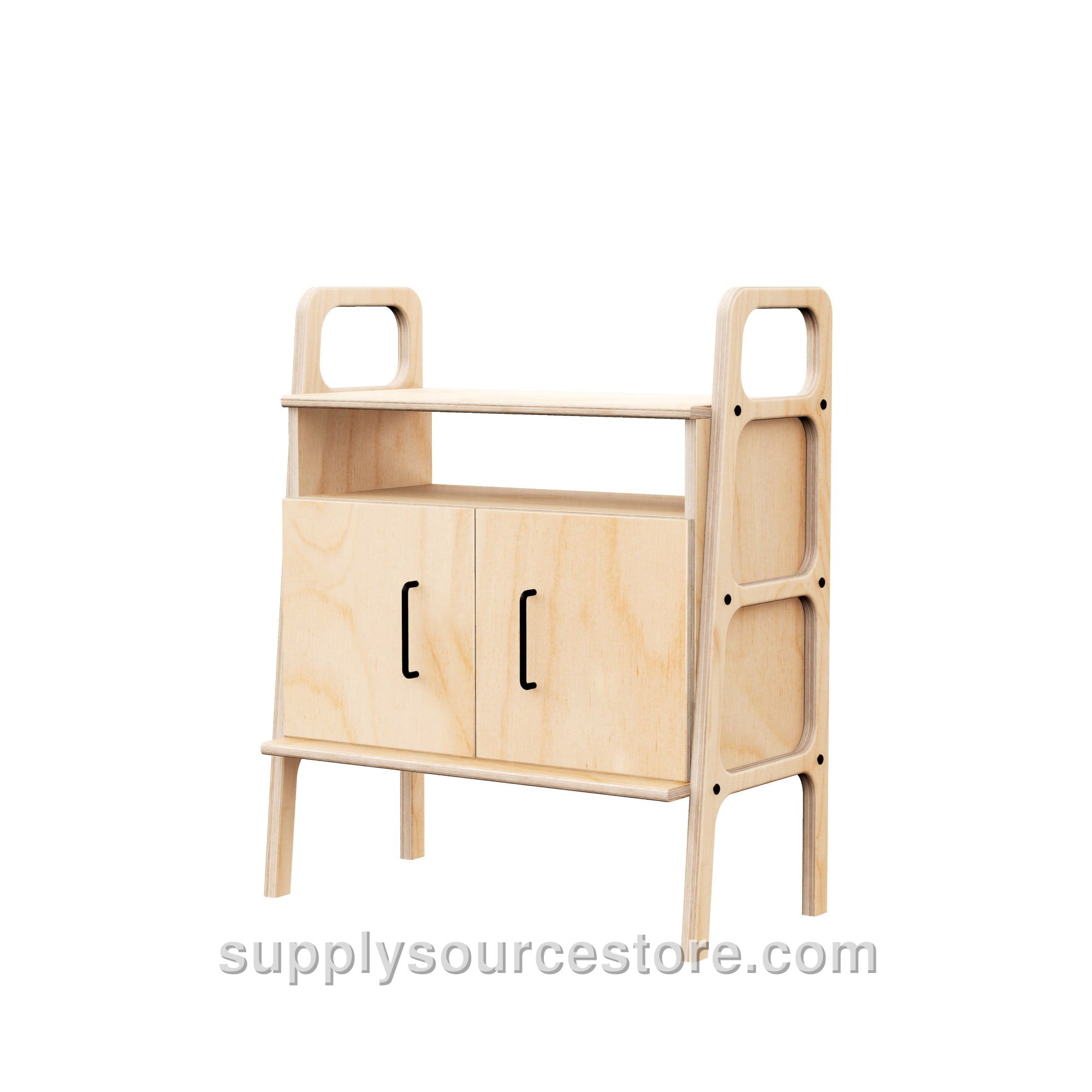 Mini Bookcase with open cabinet · 90 cm (35.4 in)