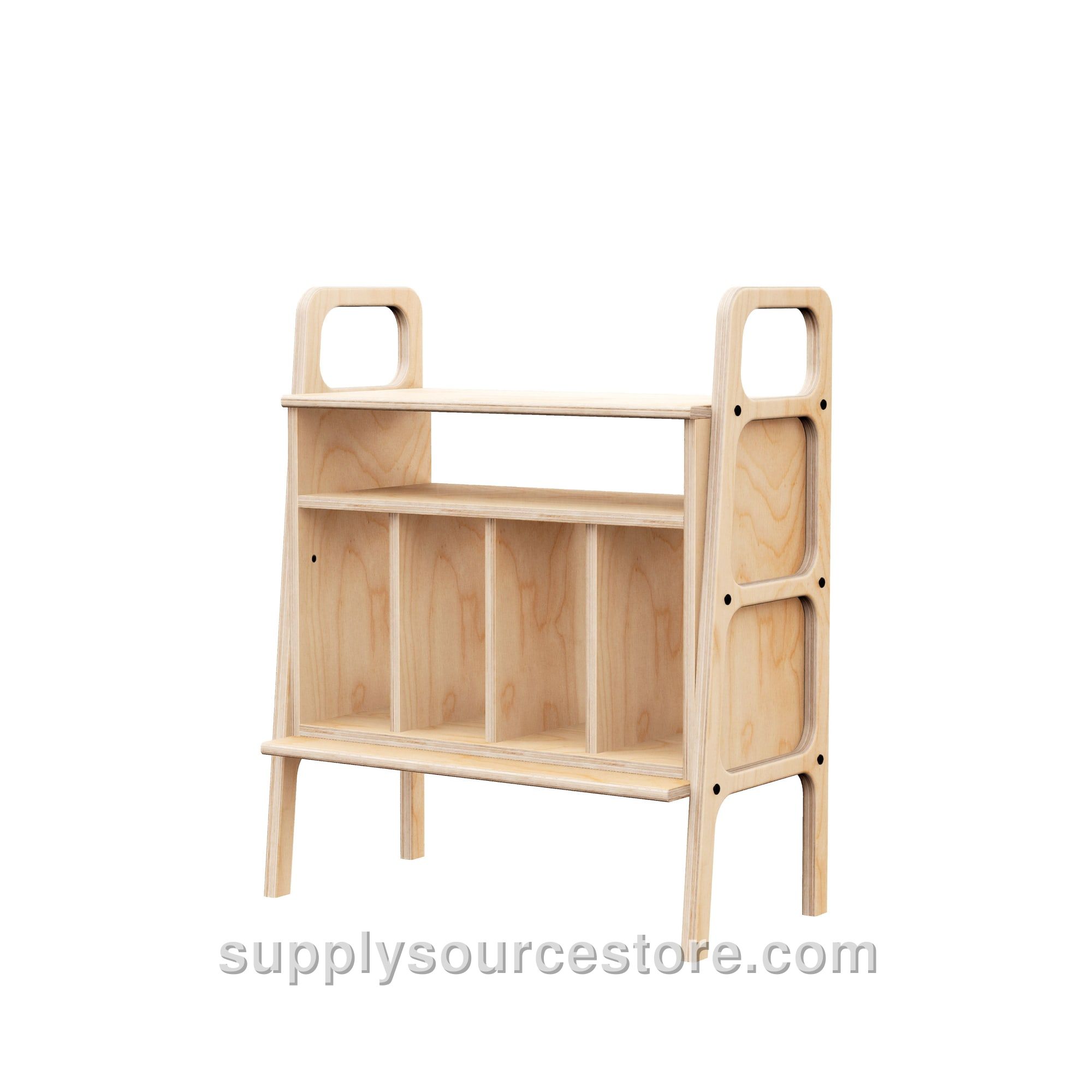 Mini Bookcase with vinyl · 90 cm (35.4 in)