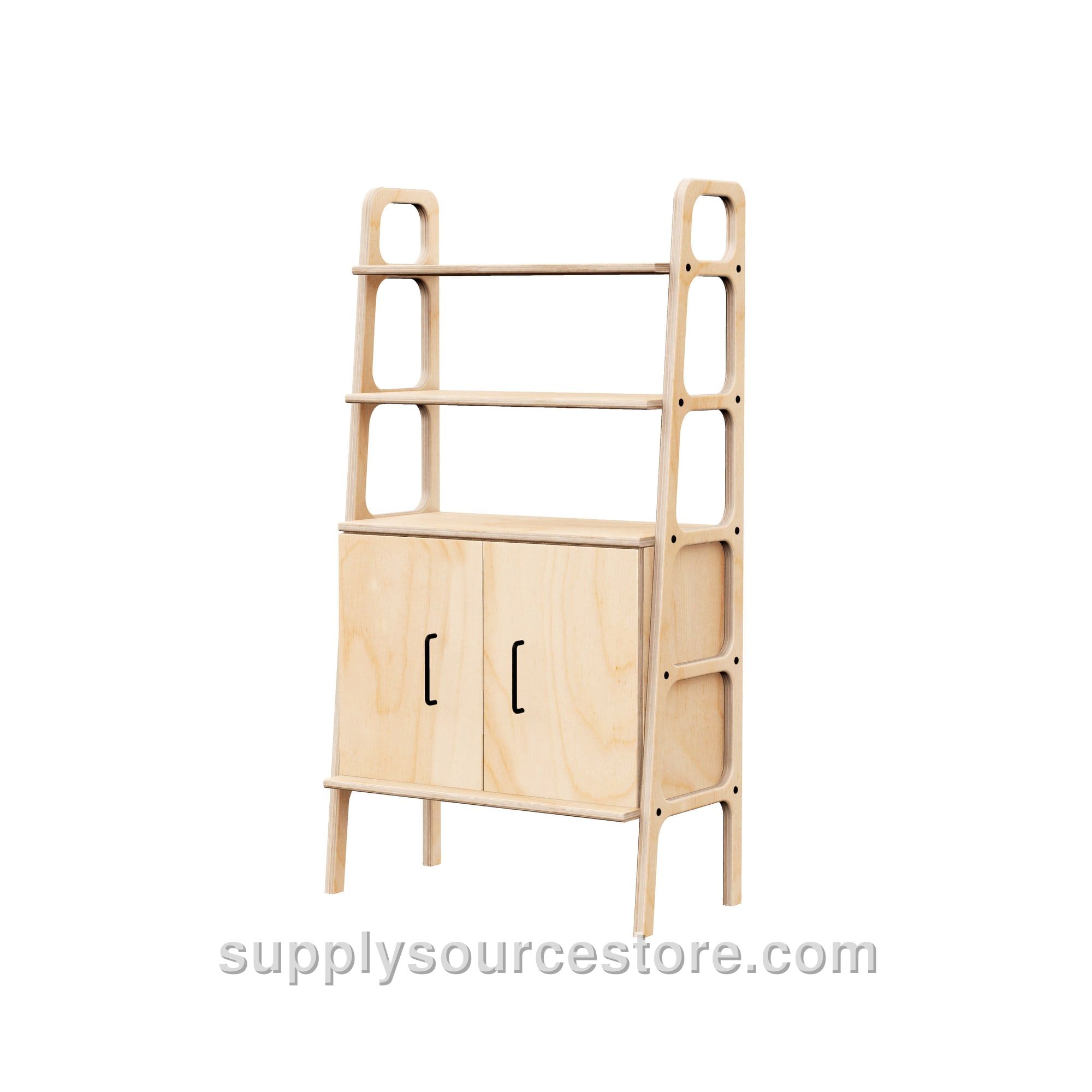 Midi Bookcase with cabinet · 140 cm (55.1 in)