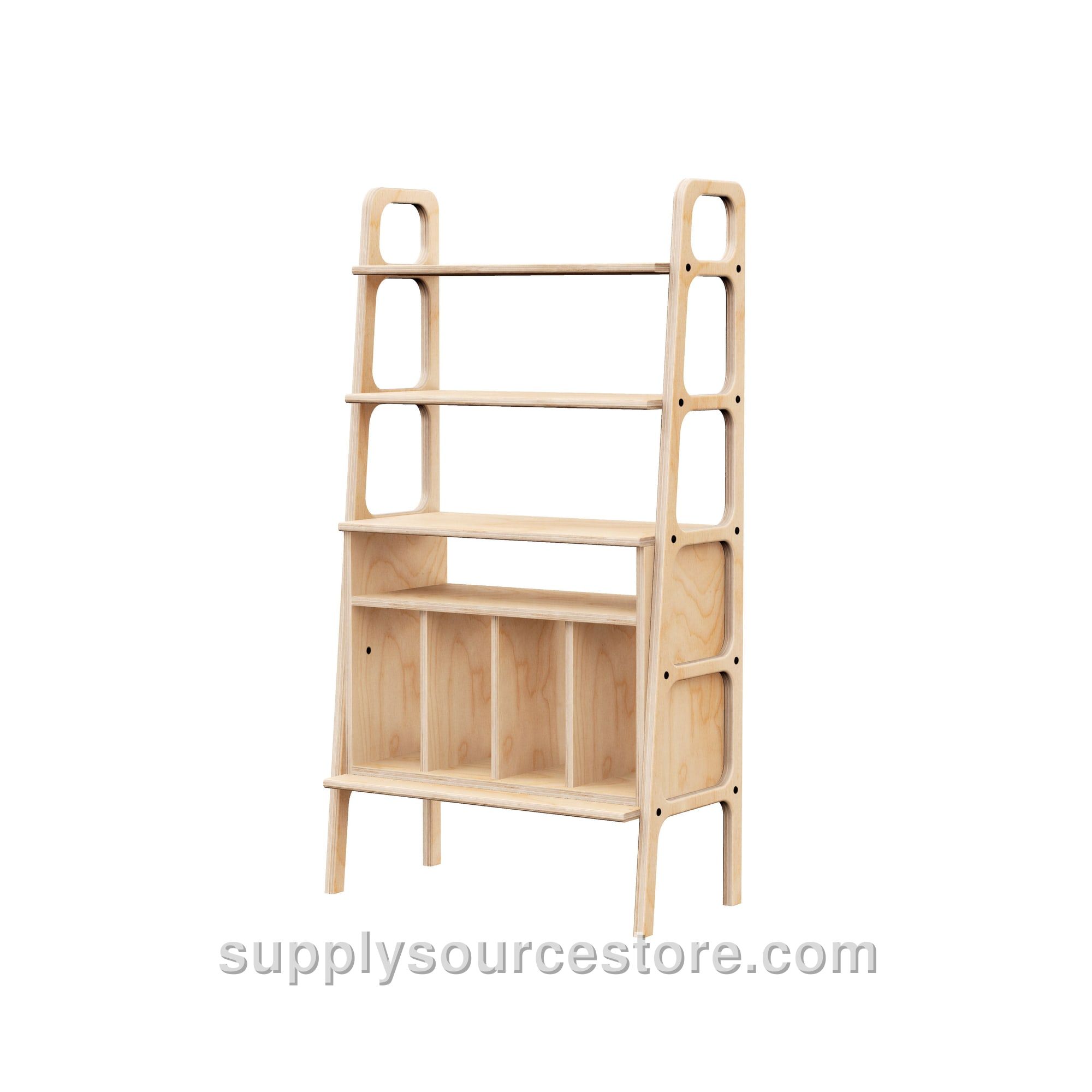 Midi Bookcase with vinyl · 140 cm (55.1 in)
